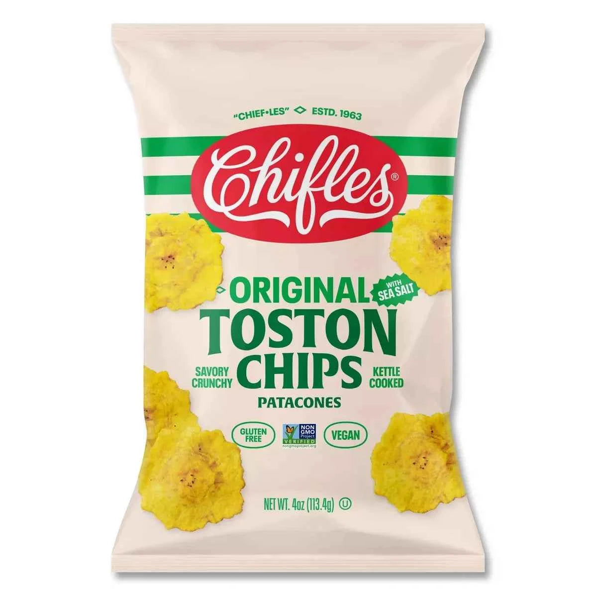 Chifles Original Tostones - Crunchy Plantain Snacks - barbaromojo.mom